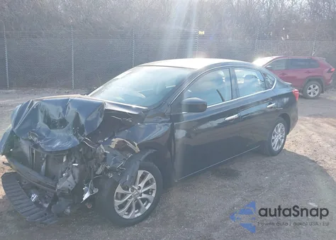 2018 Nissan Sentra Sv z USA, uszkodzony, nr VIN 3N1AB7APXJL623037